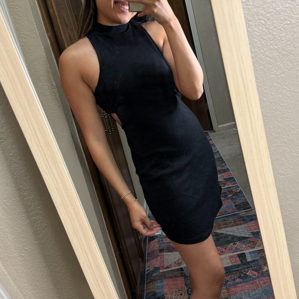 NWOT Black BODYCON Express Dress